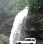 Bridal Veil Falls - Highlands NC