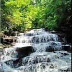 Minnehaha Falls - best waterfall in Rabun County